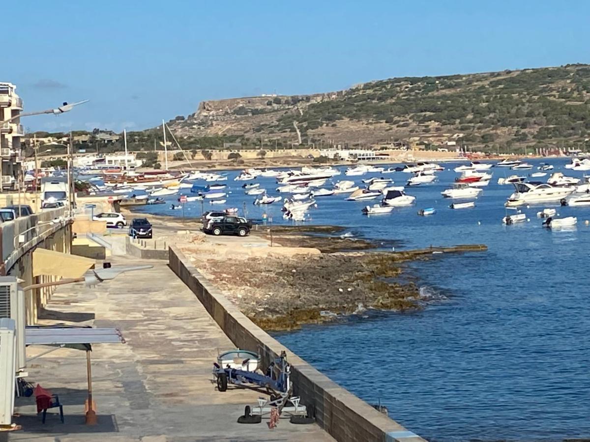 Sea Front Apartment At Mellieha Bay, Malta! Dış mekan fotoğraf
