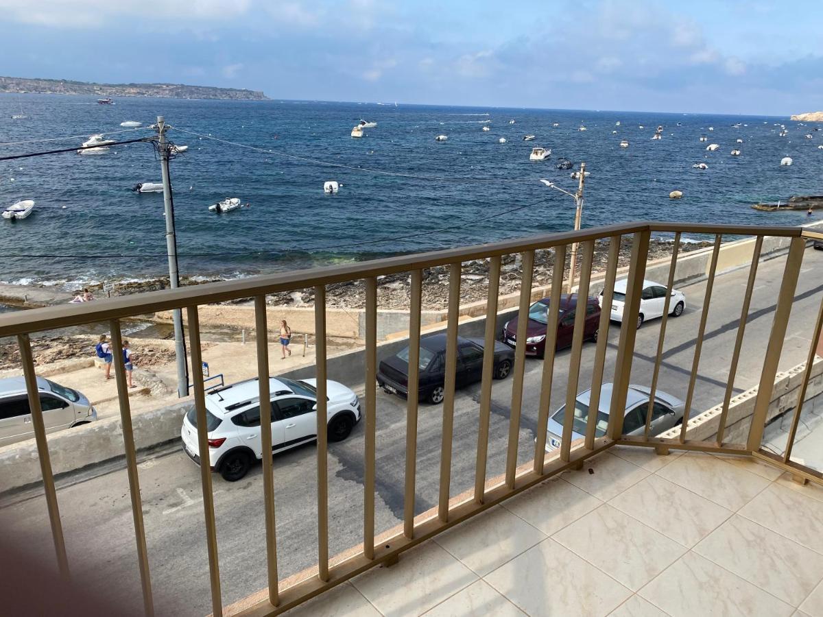 Sea Front Apartment At Mellieha Bay, Malta! Dış mekan fotoğraf